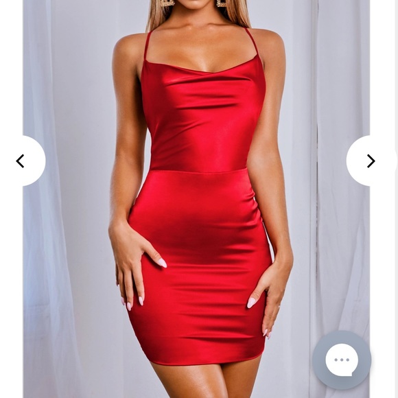 BABYBOO Cleo Mini Dress - Red - Picture 4 of 7